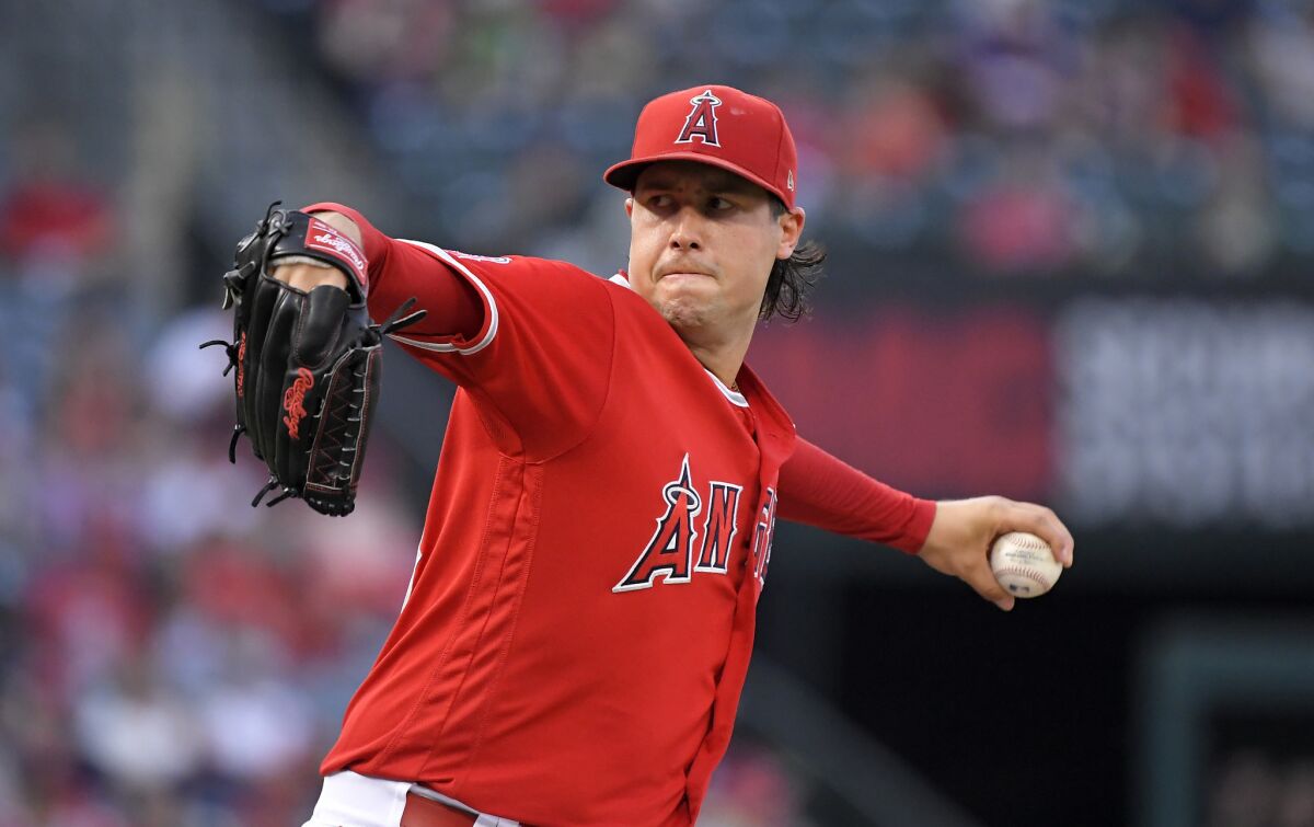 Angels starting pitcher Tyler Skaggs was found dead in a Texas hotel room on July 1.