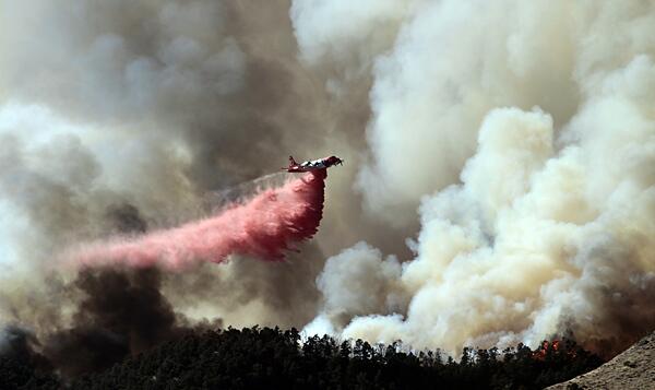 Brush fire near Interstate 5