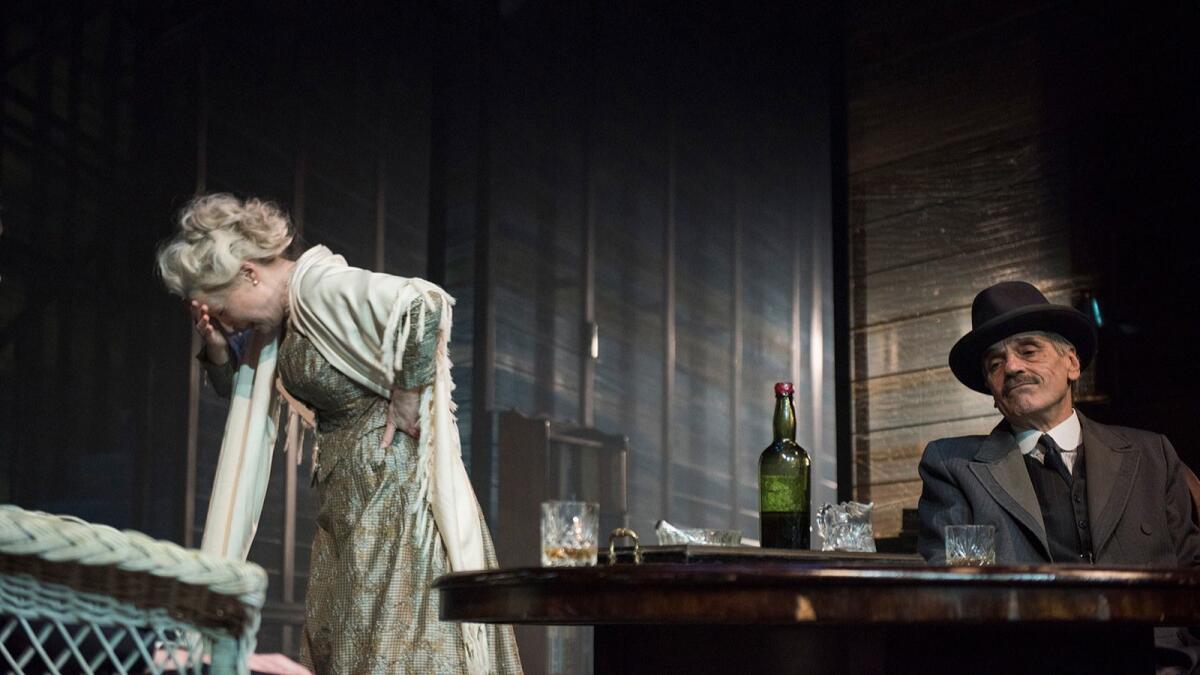 Lesley Manville and Jeremy Irons star in "Long Day's Journey Into Night," coming to the Wallis.