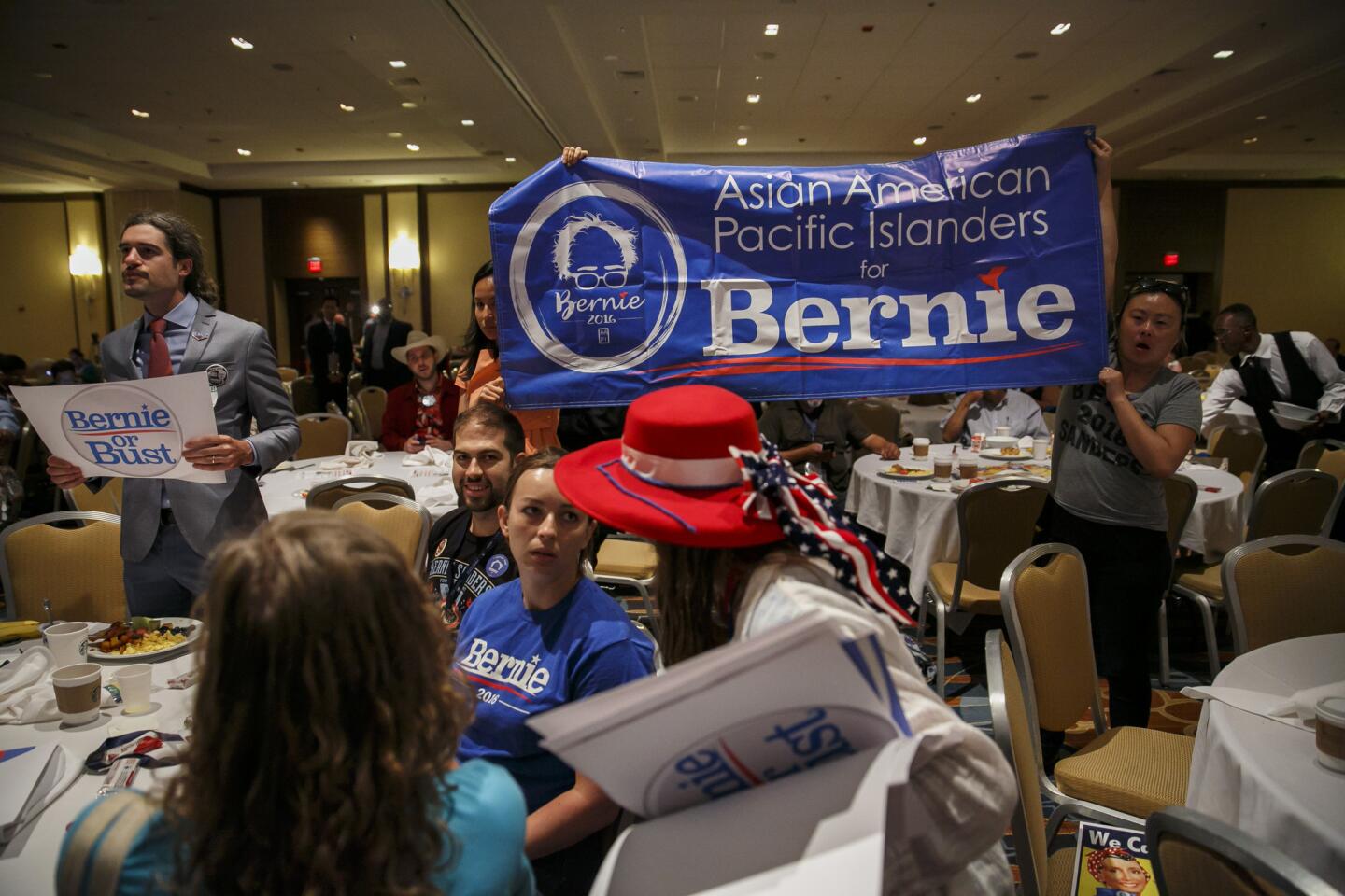 Protests at the DNC