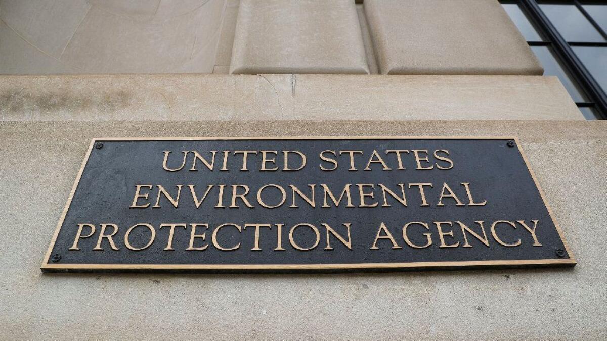 The Environmental Protection Agency headquarters in Washington