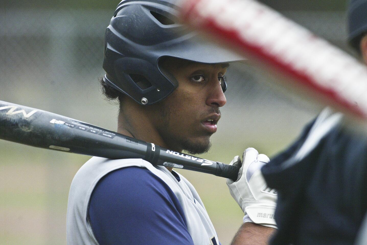 Platt center fielder EJ Dudley has made a great recovery from a serious knee injury last year. Platt plays Avon High School at Avon Tuesday. Michael McAndrews - Special to the Hartford Courant