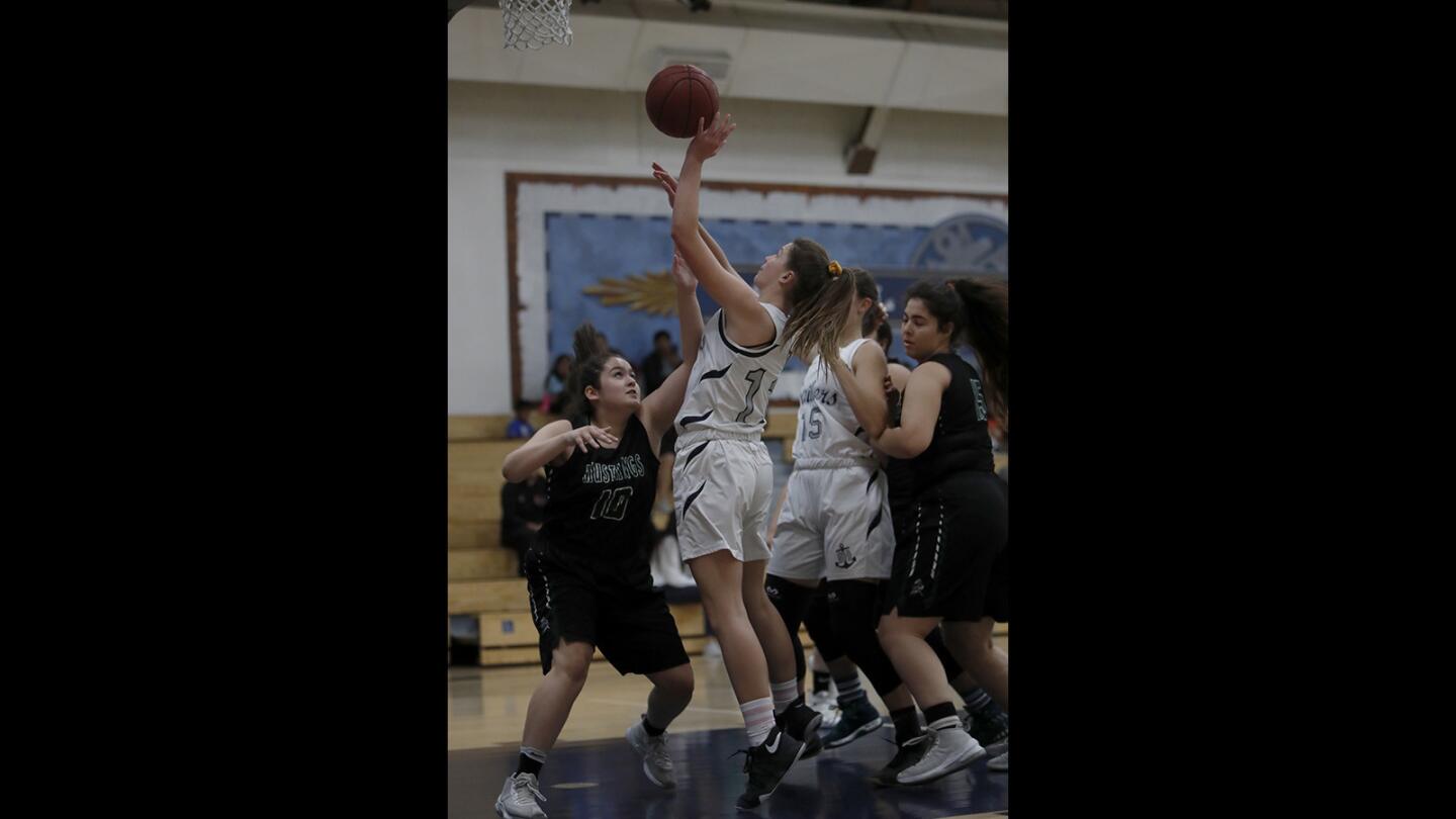 Photo Gallery: Costa Mesa vs. Newport Harbor in girls’ basketball