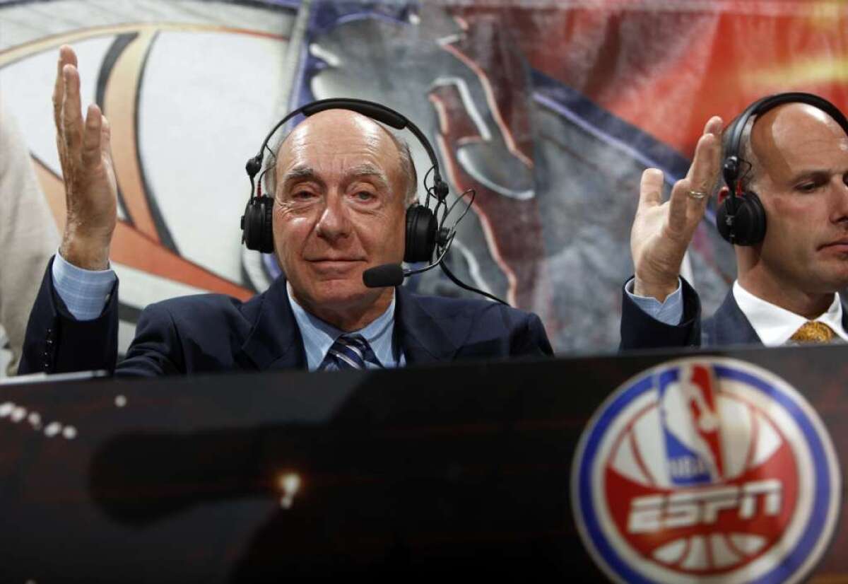 Dick Vitale wants to know where the UCLA fans are all hiding.