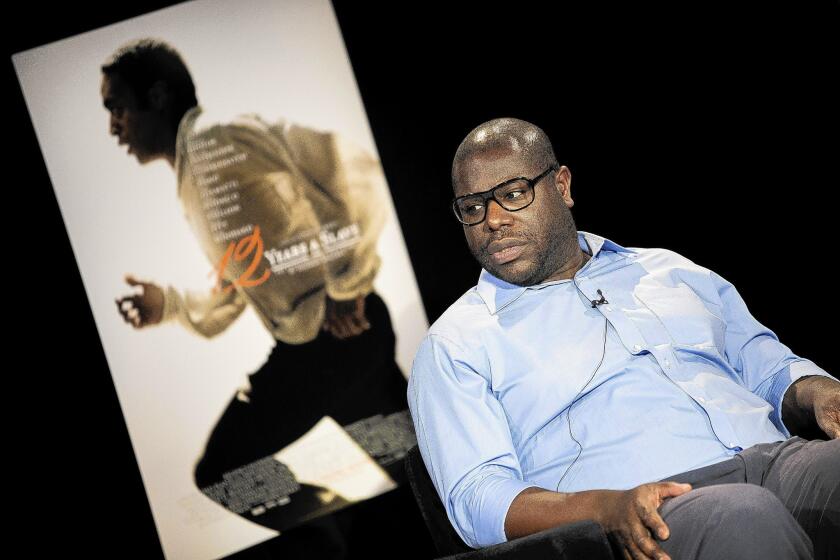 Director Steve McQueen has been a tireless promoter of his film "!2 Years a Slave."