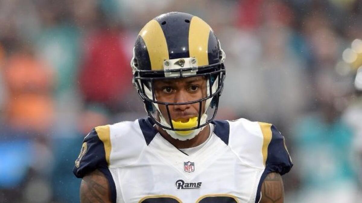 Rams cornerback Trumaine Johnson received the franchise tag for a second consecutive year.