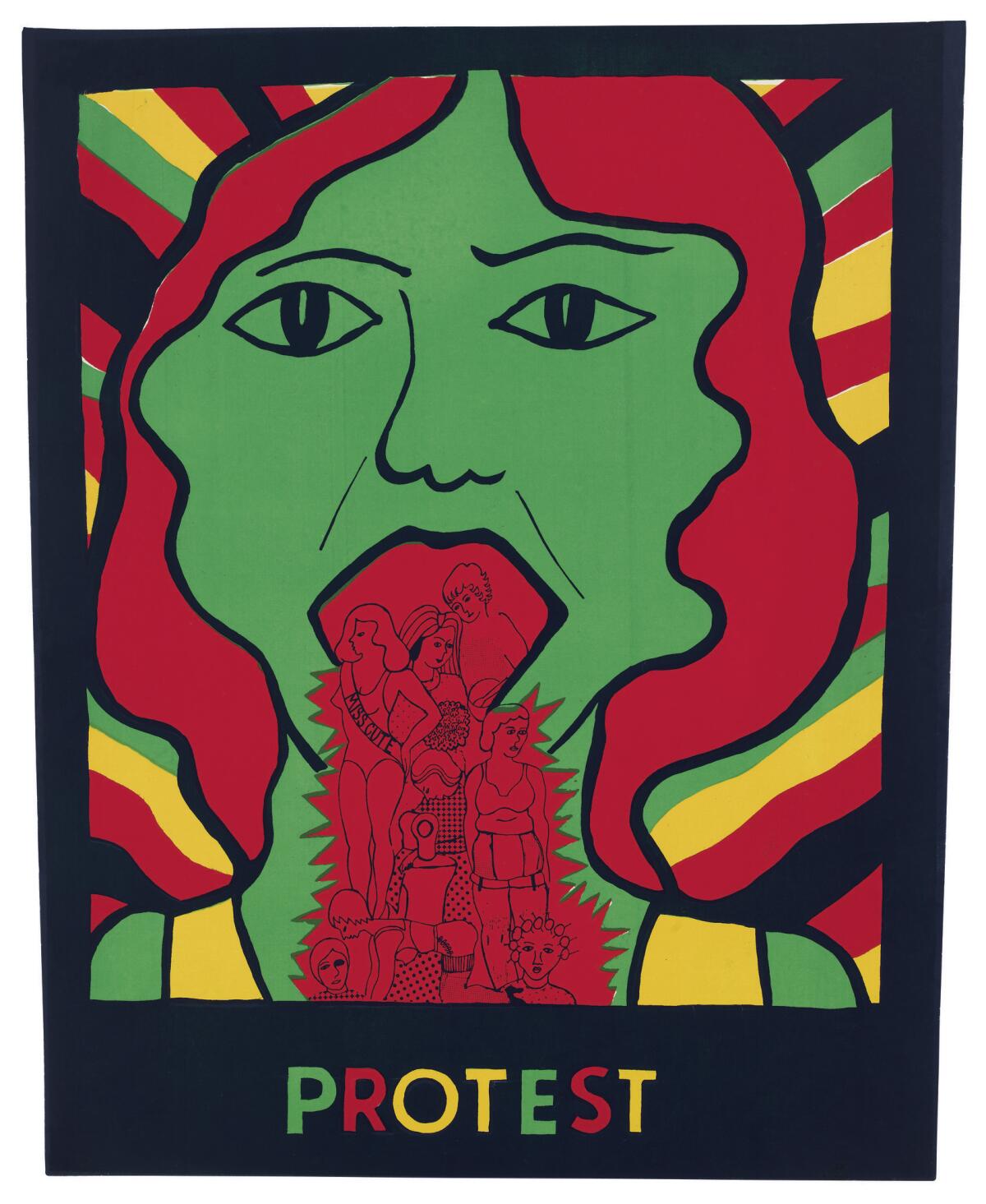 "Protest," 1973. (See Red Women's Workshop)