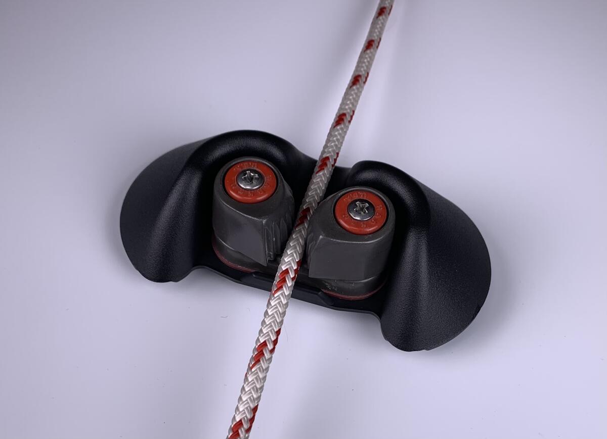 The Cleat Slider is a tool for sailing invented by La Jolla resident Mark Strube.