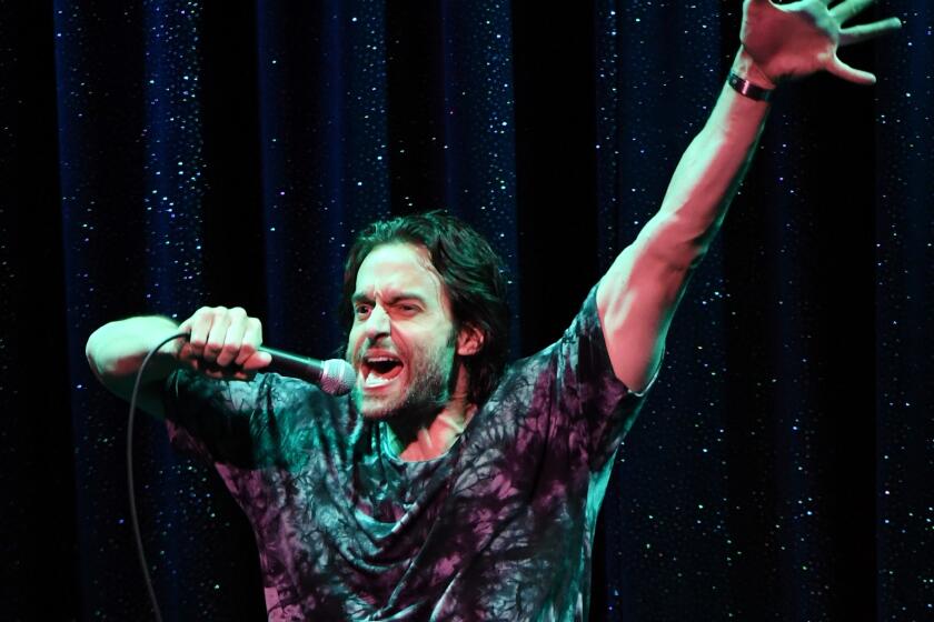 A photo of Chris D’Elia performing at The Mirage in Las Vegas