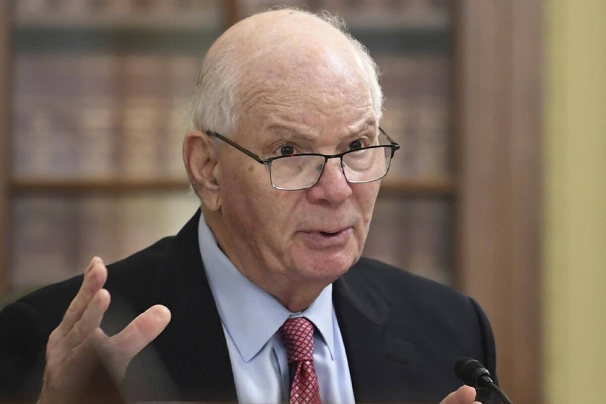 Sen. Benjamin L. Cardin, the top Democrat on the Small Business Committee 