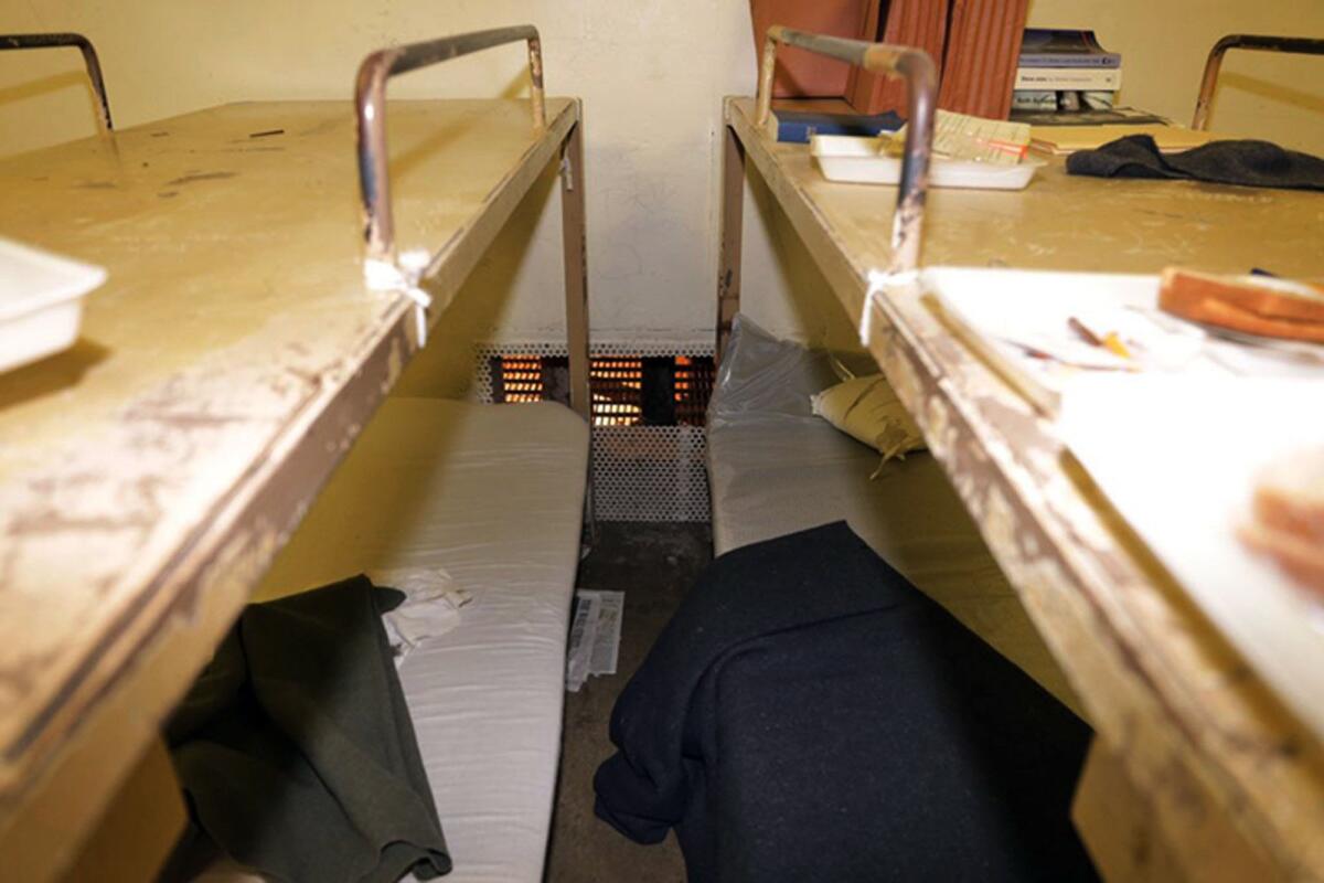 Jail staff were conducting a count of inmates Friday night when they came up three short. A search of the facility revealed the makeshift rope, made from bedsheets and spare cloth, and a rectangular hole cut into a steel screen behind some beds.