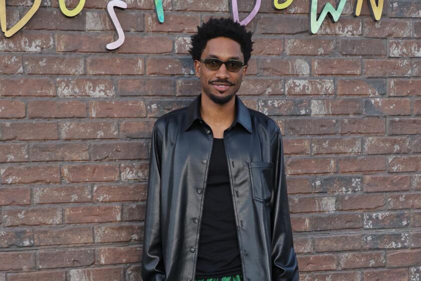 LOS ANGELES, CALIFORNIA - MARCH 14: Jak Knight attends Peacock's launch of "Bust Down" at Academy LA on March 14, 2022 in Los Angeles, California. (Photo by Momodu Mansaray/Getty Images)