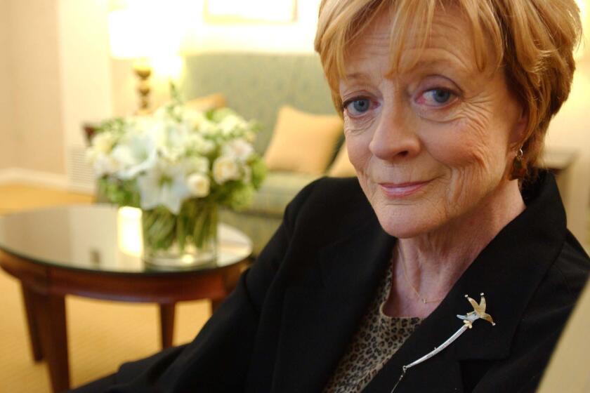 Actress Maggie Smith in May 2003.