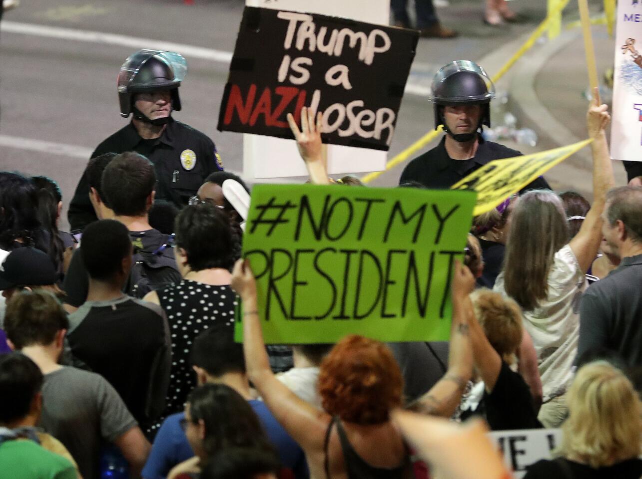 Trump protests in Phoenix