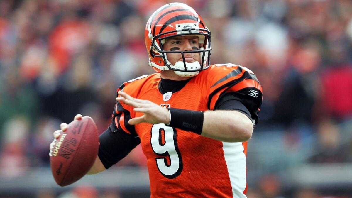 Carson Palmer played 15 seasons in the NFL.