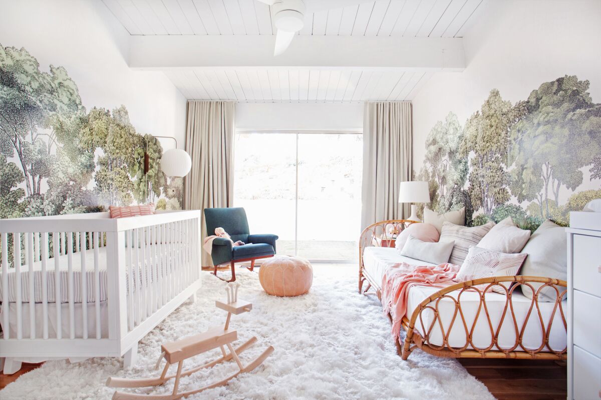 Emily Henderson created an elegant, modern nursery with flexibility and grown-up appeal.