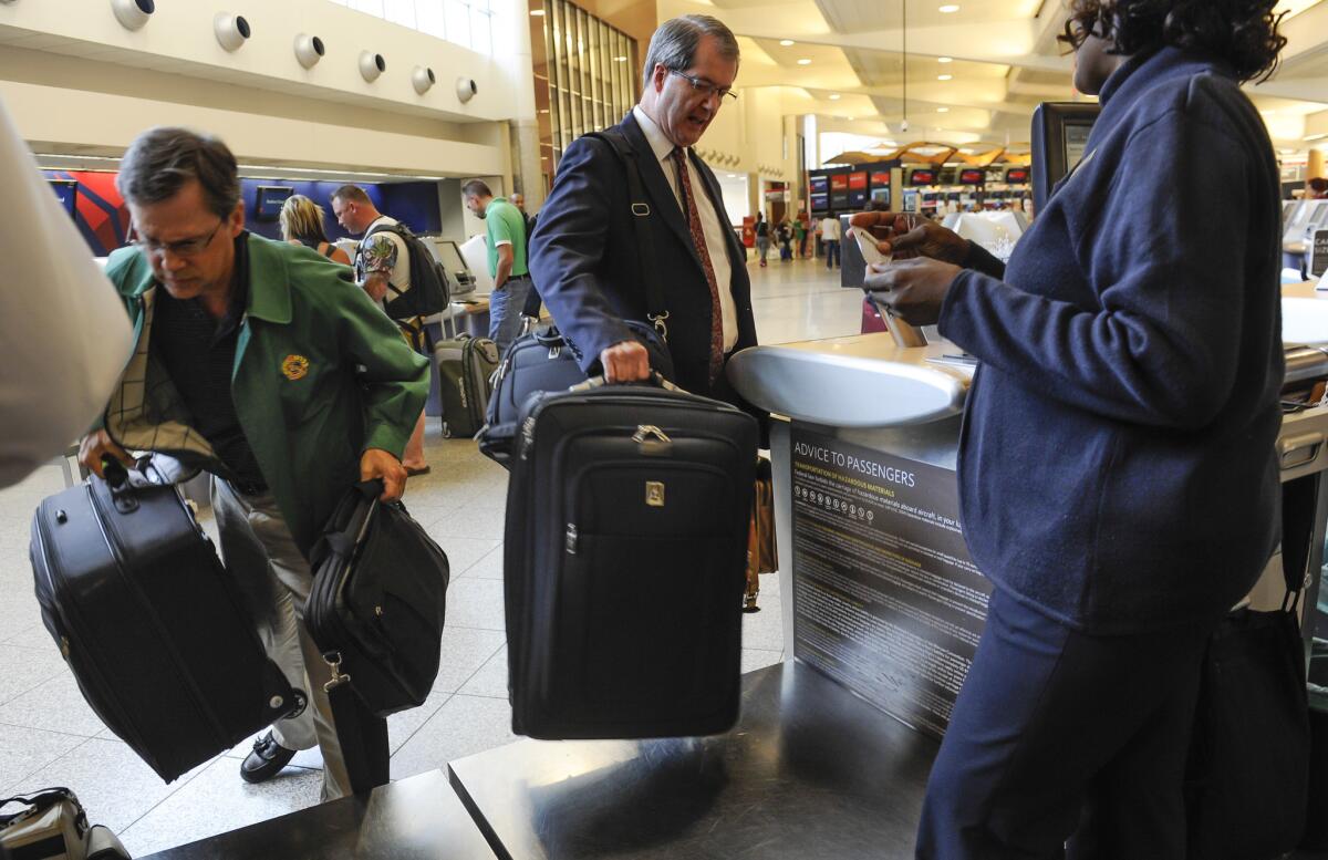A survey finds that many passengers are willing to pay a fee to have their bags arrive at the carousel first.