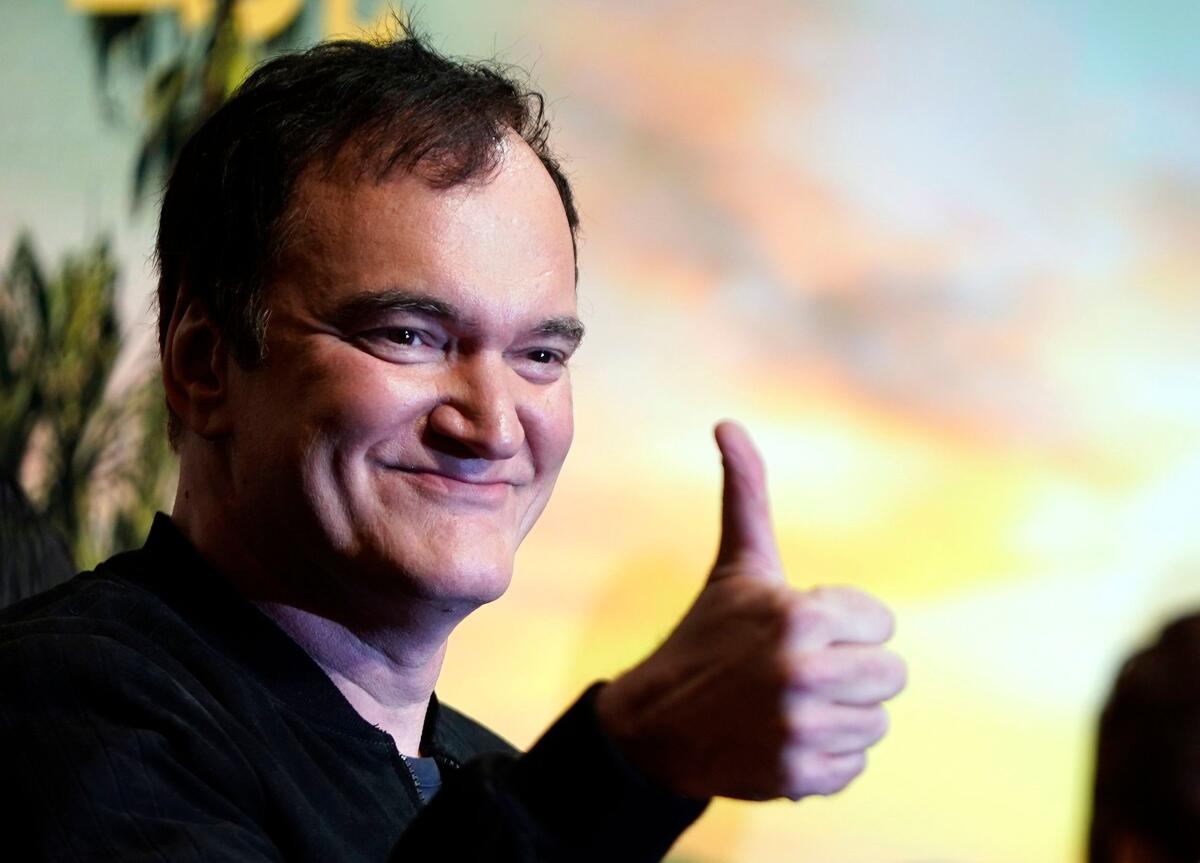 Quentin Tarantino likely will earn an Oscar nomination for his “Once Upon a Time ... in Hollywood” screenplay.