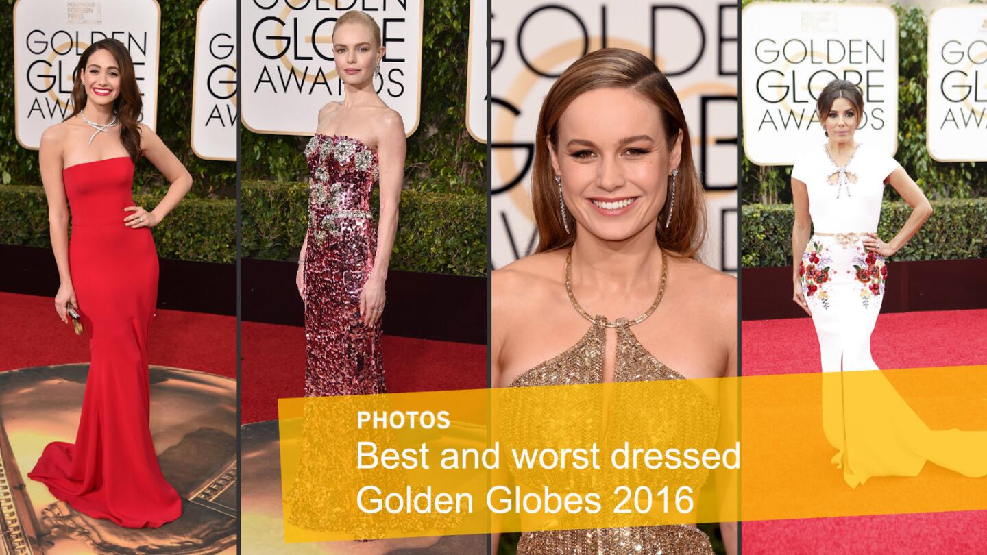 Who made our list for best and worst looks at the 73rd Golden Globes?
