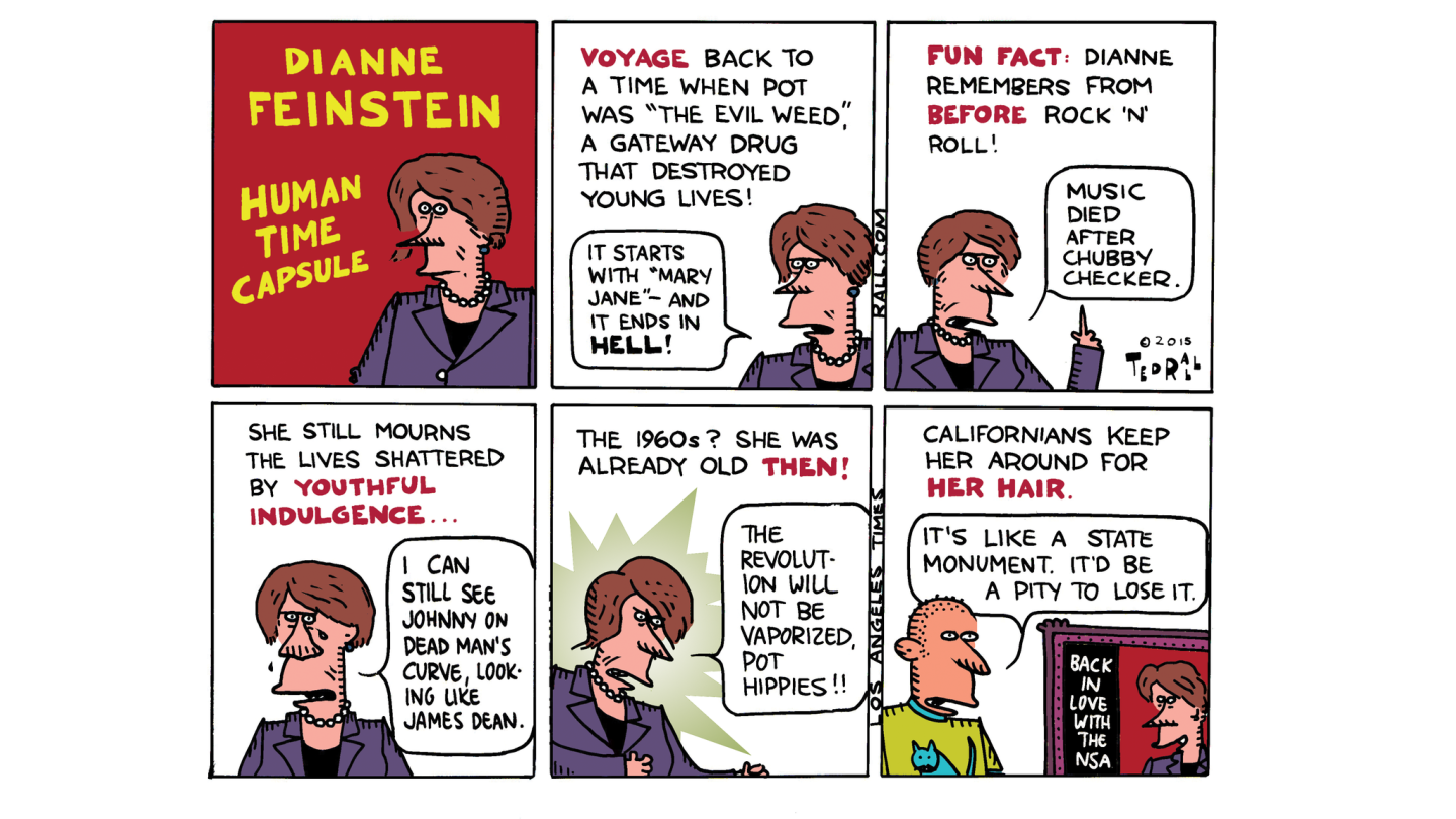 Dianne Feinstein: human time capsule