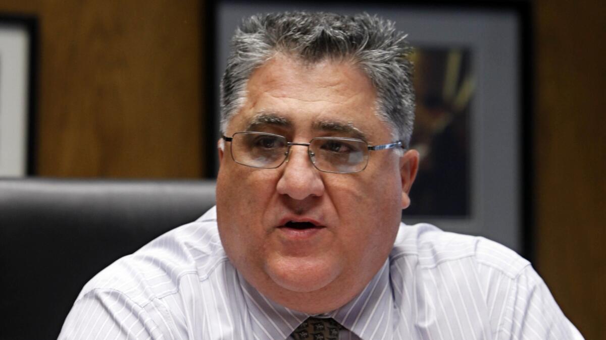 Anthony Portantino speaks at the Capitol in Sacramento, in this file photo taken on Dec. 2, 2011, when he was serving in the state Assembly. Portantino was sworn in Monday as state senator for California's 25th District.