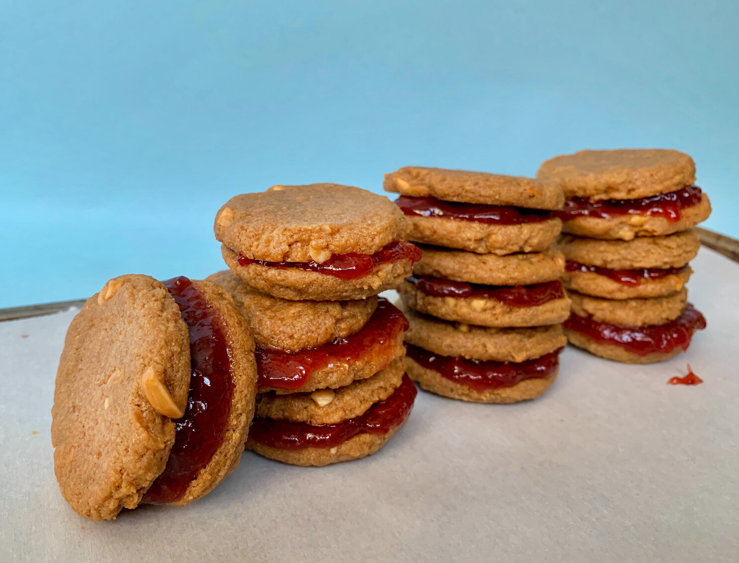 Peanut Butter And Jelly Cookies Peanut Butter And Jelly Sandwich Cookies Recipe Los Angeles Times Peanut Butter And Jelly Cookies Peanut Butter And Jelly Sandwich Cookies Recipe Los Angeles Times