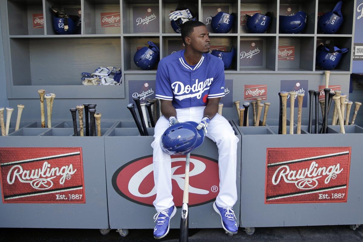 Dodgers Manager Don Mattingly announced Friday that Dee Gordon will bat in the leadoff spot against the Colorado Rockies while Carl Crawford will move to the sixth spot in the lineup.