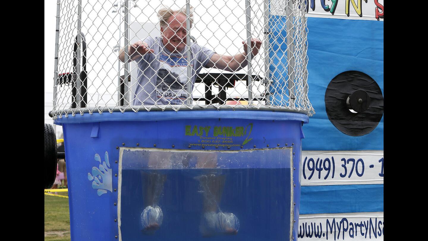 Photo Gallery: Huntington Beach City Officials in the Dunk Tank