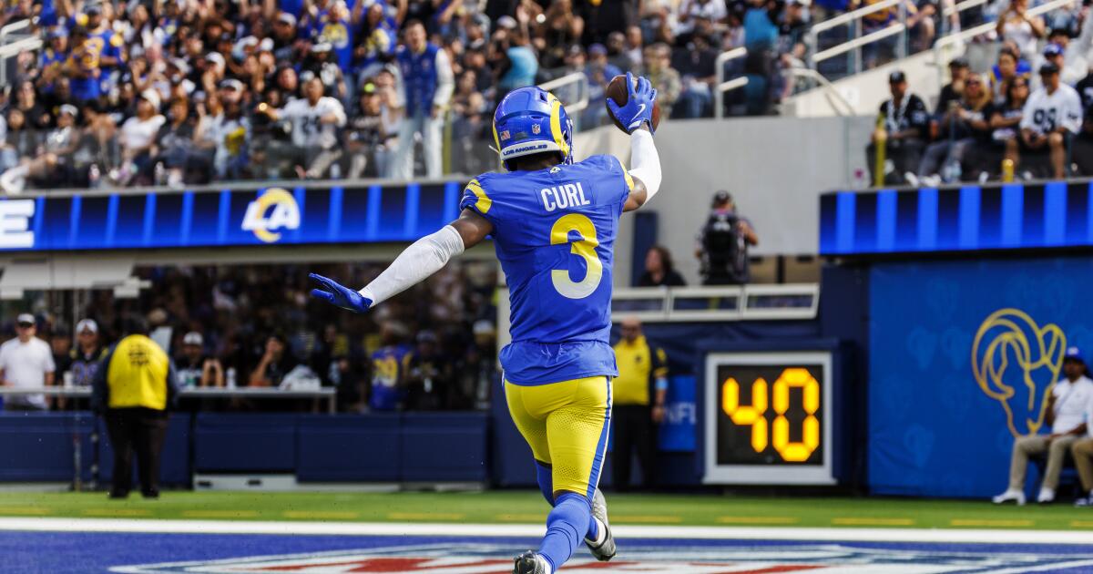 Los Rams mantienen a raya a los Raiders y ponen fin a la segunda racha de dos derrotas consecutivas