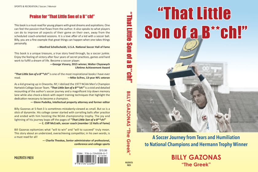 Cover of Billy Gazonas book.