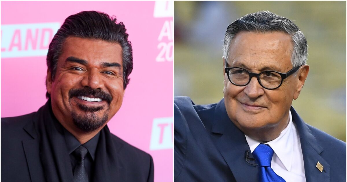 George Lopez pays tribute to Dodgers broadcaster Jaime Jarrín: He is ‘truly special’