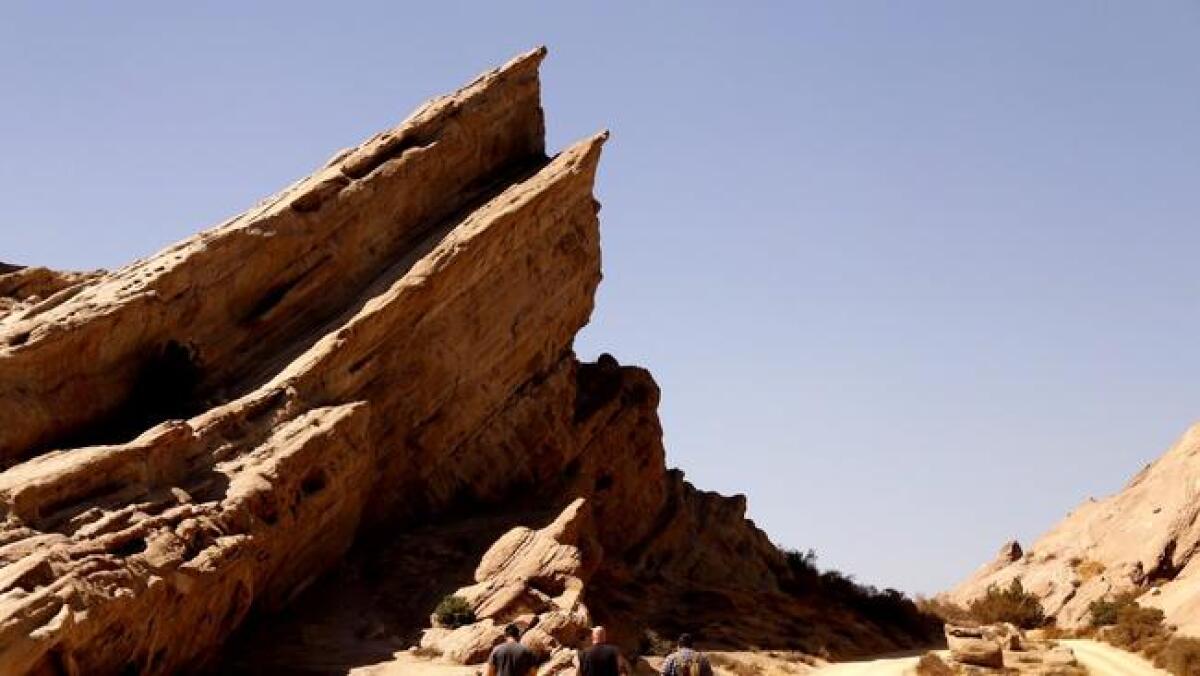 Vasquez Rocks, where more than 200 movies and TV shows have been shot.