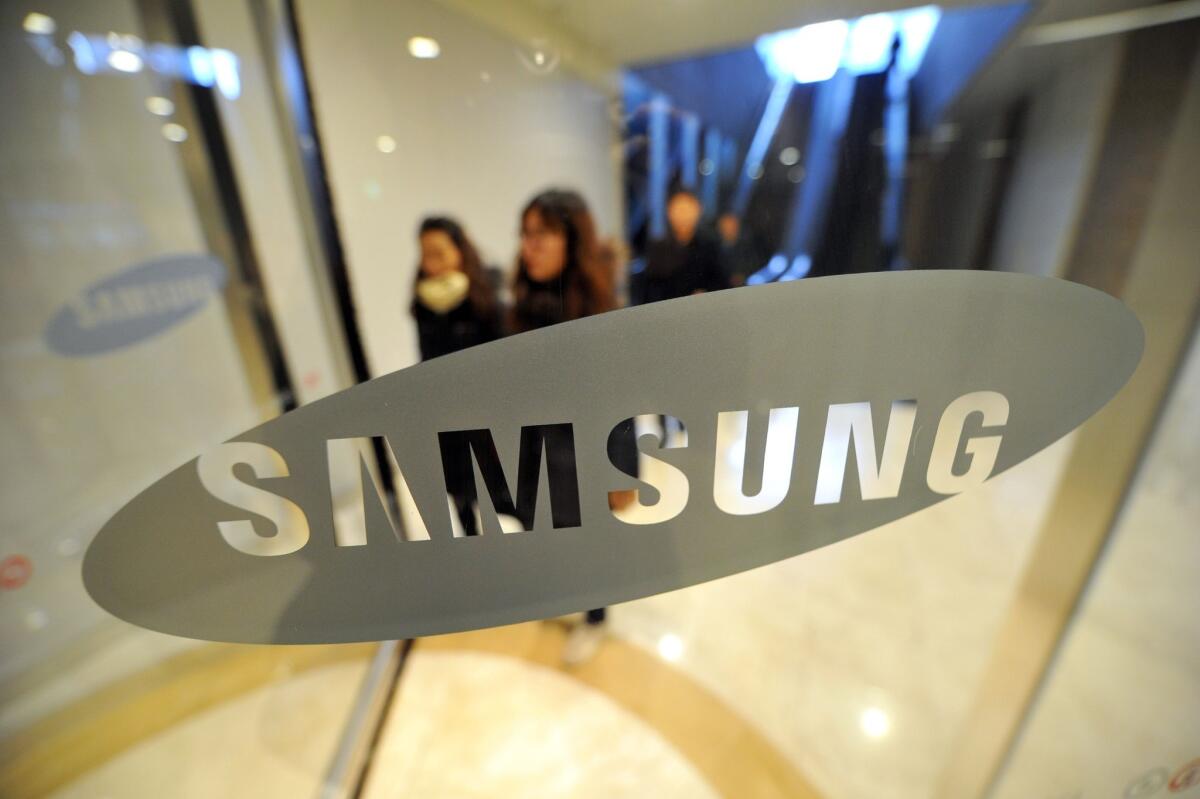 Samsung will announce a virtual-reality headset at an electronics trade show in September, a report this week said. Above, the company's headquarters in Seoul.