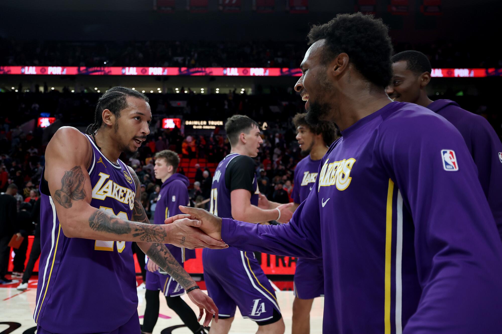 Lakers, Luka, Reaves ve LeBron olmadan Trail Blazers'ı hâlâ yendi