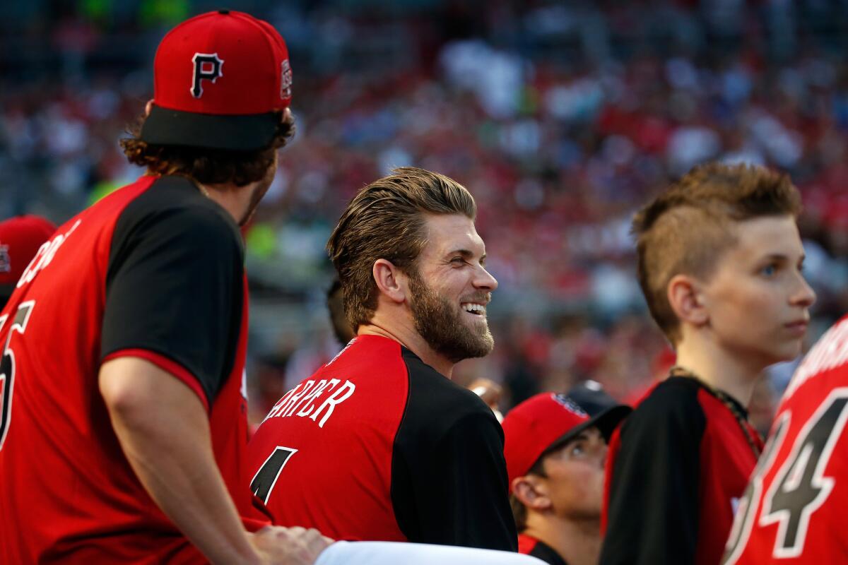 Bryce Harper - All Star Game 2015  Baseball field, Washington nationals, Bryce  harper