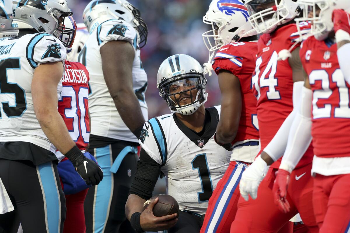 Panthers' PJ Walker to start at QB against Buccaneers - The San Diego  Union-Tribune