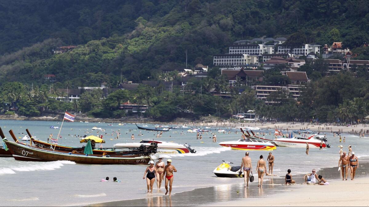 You can fly round-trip form LAX to Phuket, Thailand, for $400 on China Southern.