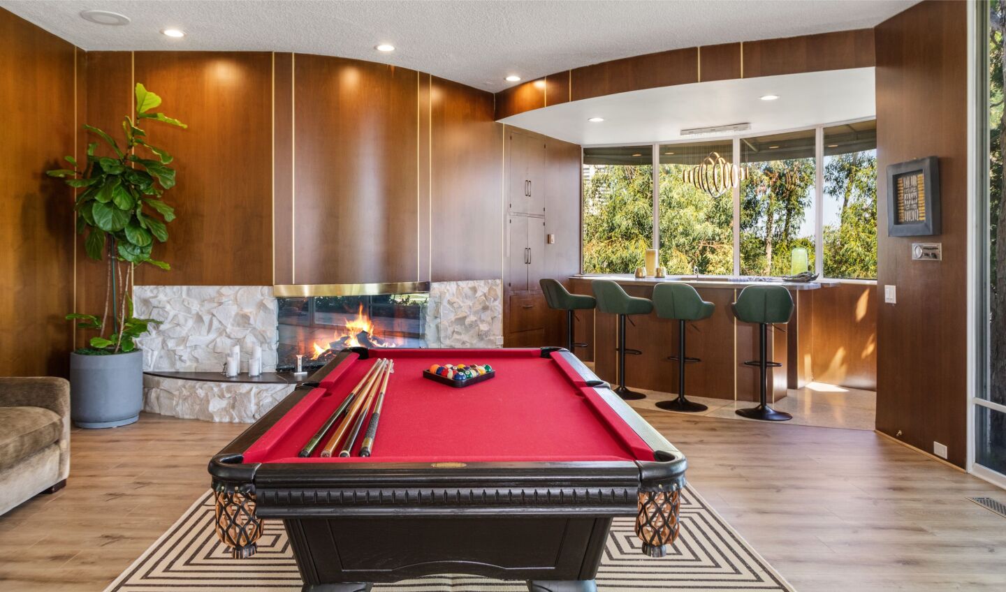 The billiards room.