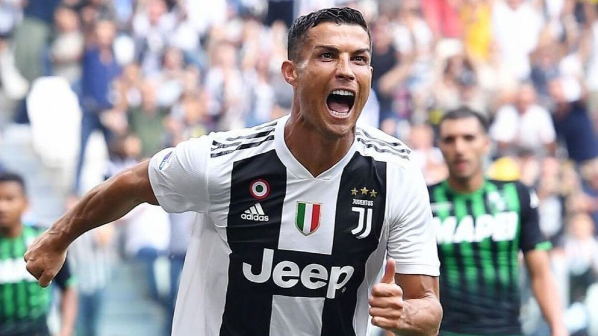 Generalmente Lavar ventanas Vicio Cristiano Ronaldo finally gets on the board for Juventus - Los Angeles Times