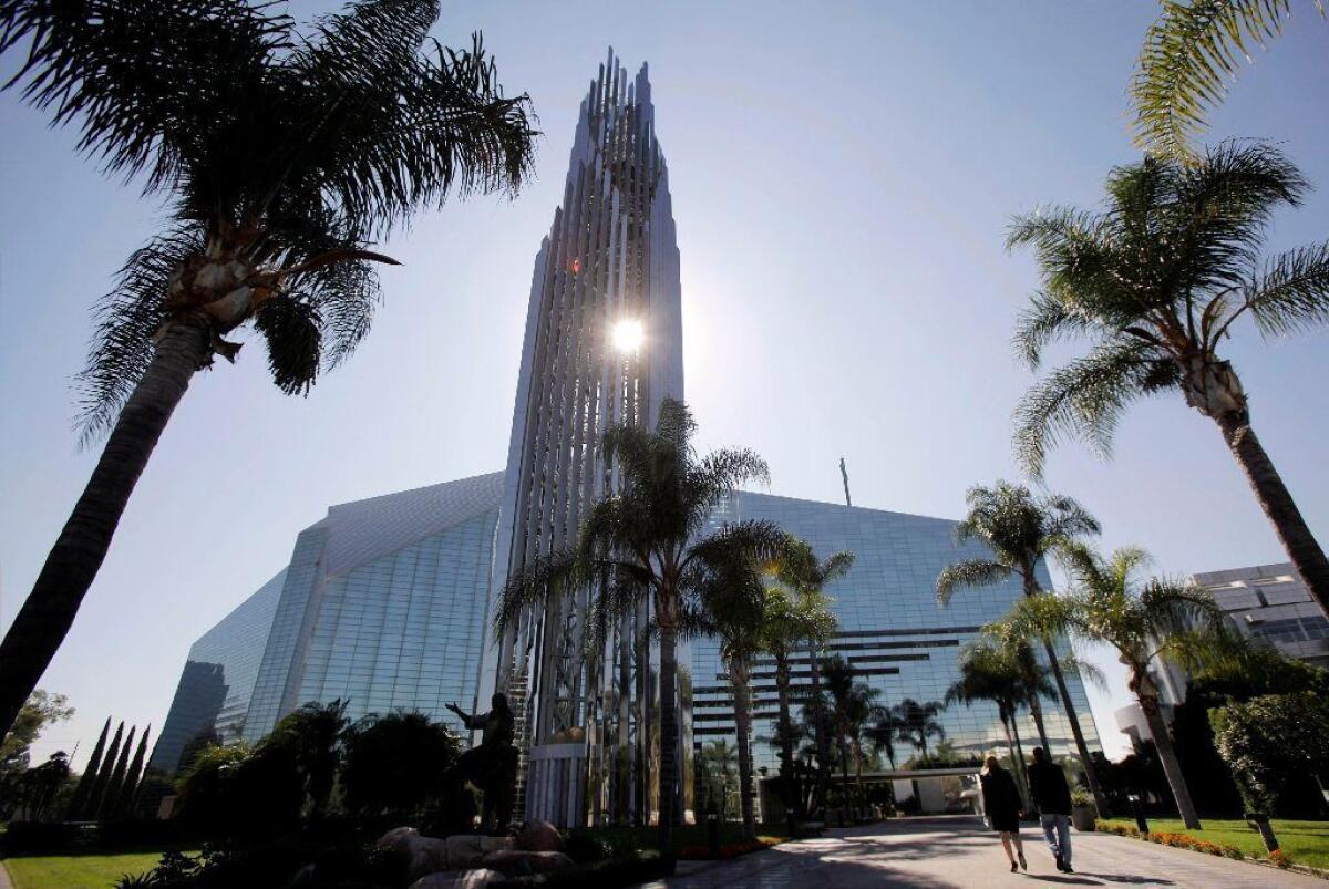 This Oct. 27, 2011, file photo shows the Crystal Cathedral in Garden Grove.