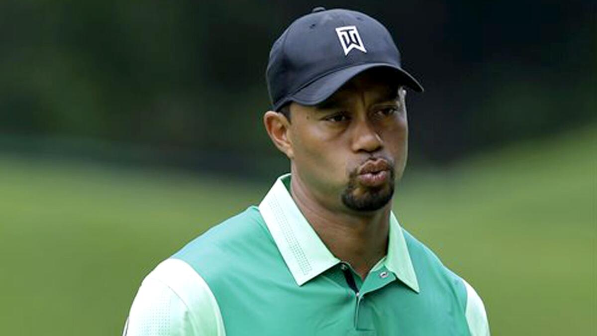 Tiger Woods has not recovered from two back surgeries this winter.