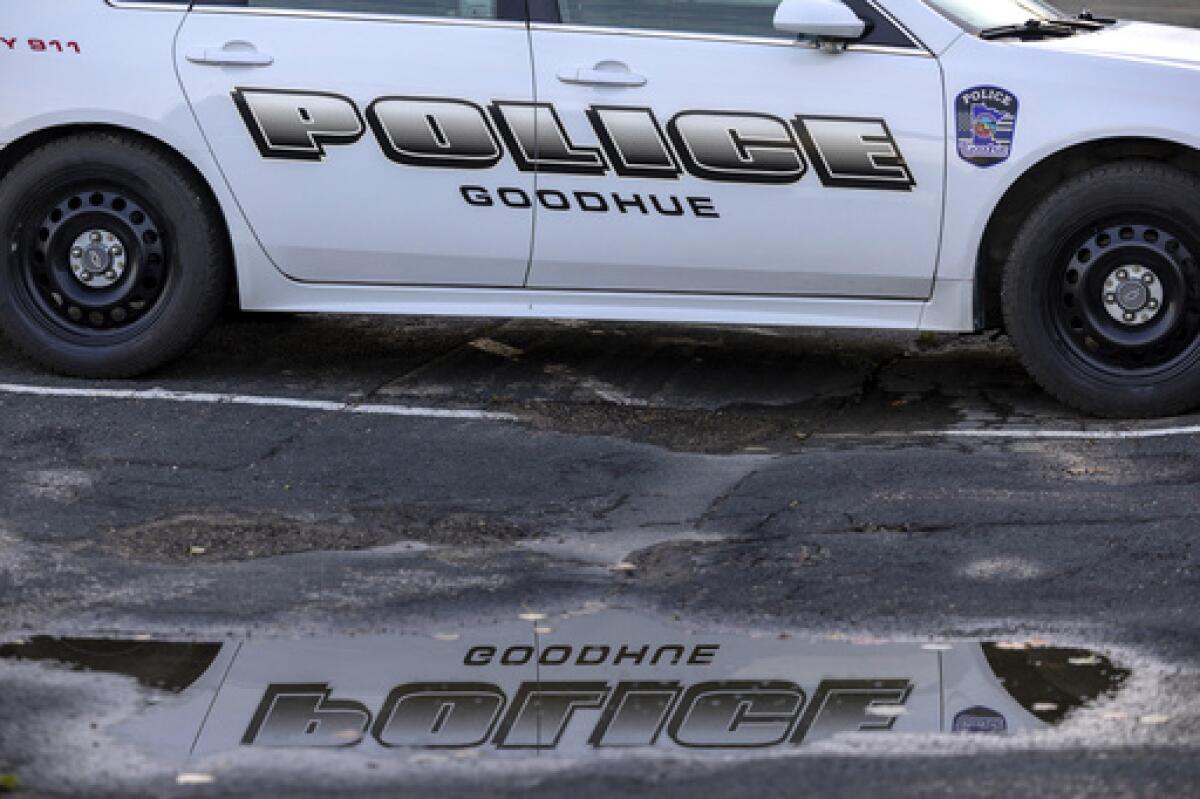 A Goodhue, Minn., police car 