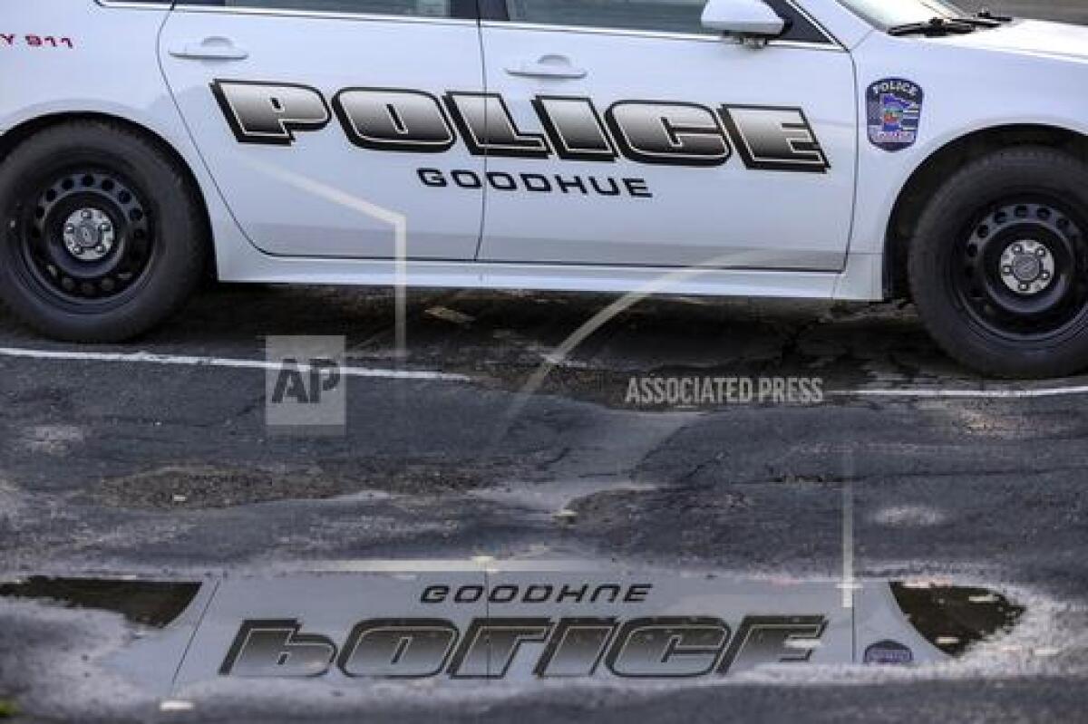 A Goodhue, Minn., police car