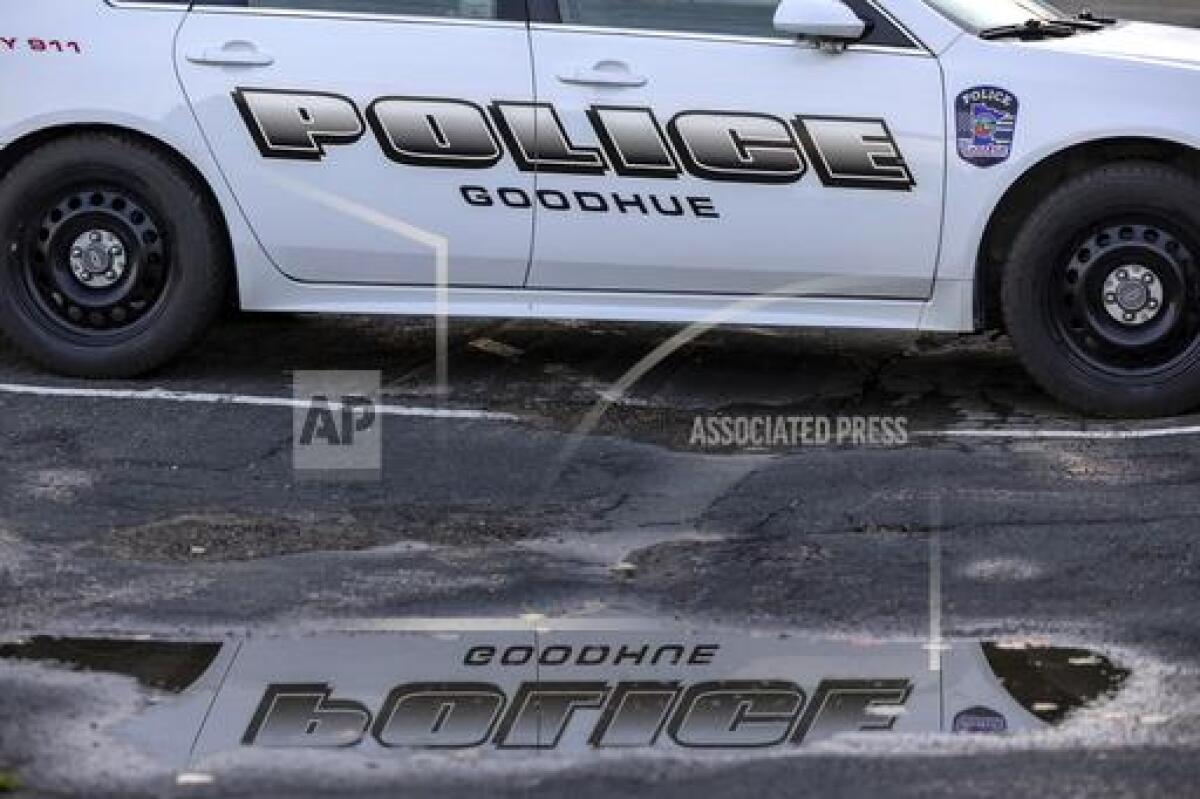 A Goodhue, Minn., police car 