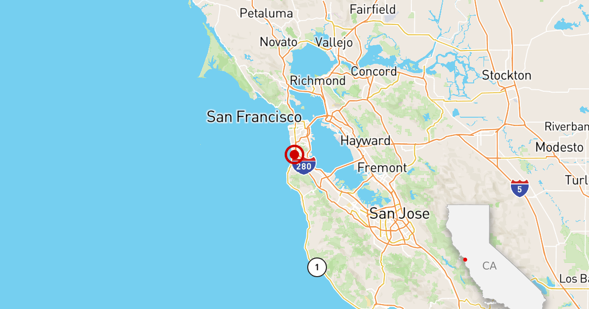 Magnitude 3.2 earthquake shakes San Francisco Bay Space Magnitude 3.2 earthquake shakes San Francisco Bay Space