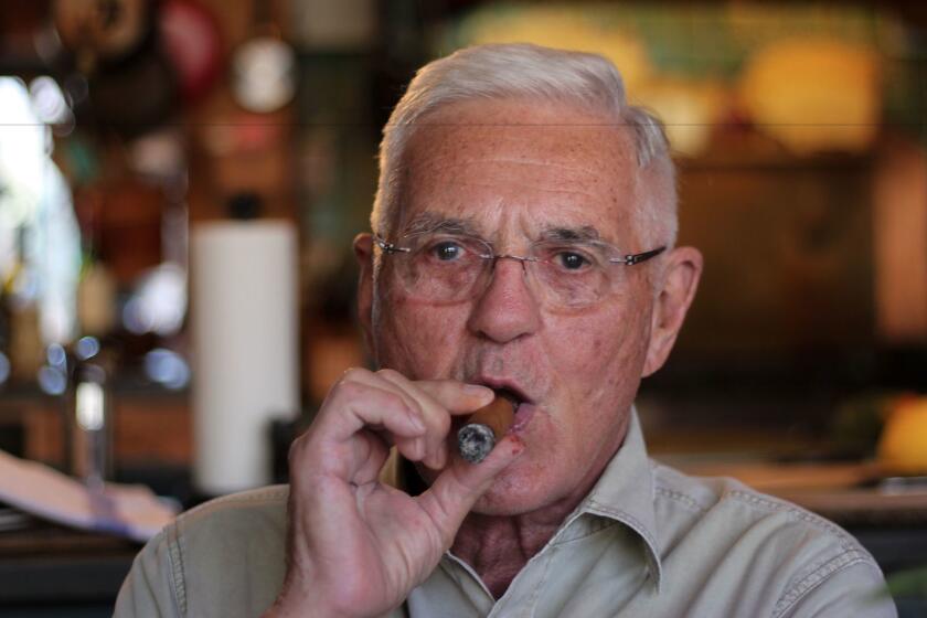 Bob Lutz at home in Ann Arbor, Mich. He prefers the build quality of fine Nicaraguan cigars: "Arguably Cuba still has the world’s best tobaccos. But their actual fabrication of the cigars is not that great anymore."