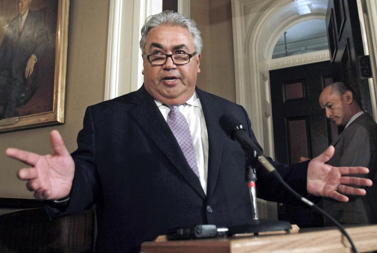 Former state Sen. Ron Calderon admitted to accepting tens of thousands of dollars in bribes from undercover FBI agents and a hospital executive.