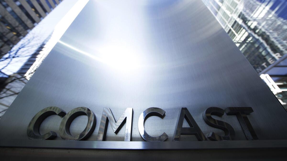 Comcast made a $65 billion bid Wednesday for Fox's entertainment businesses, setting up a battle with Disney to become the next mega-media company.