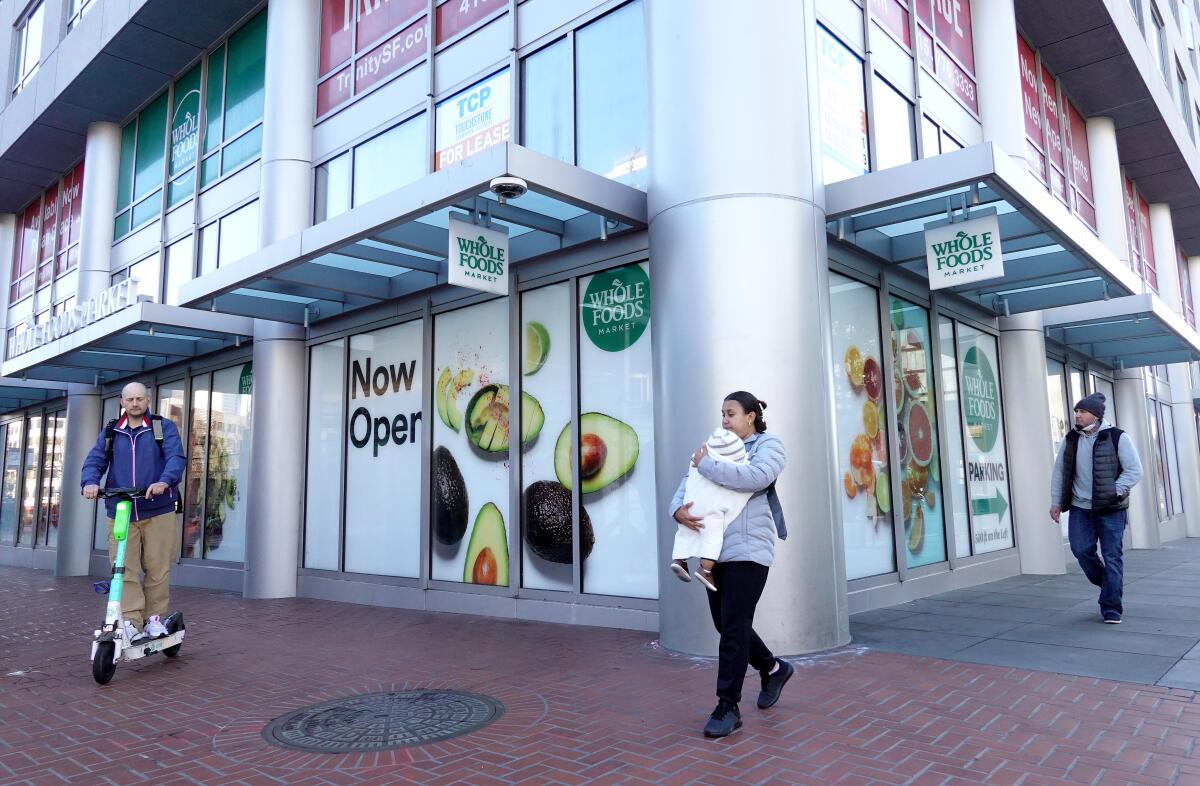 A Whole Foods in San Francisco.