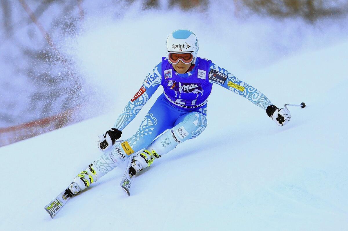 Julia Mancuso is the top American female downhill skier.